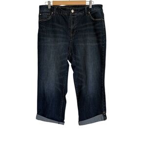 Nine West Dark Blue Ankle Jeans